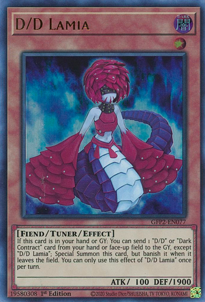 D/D Lamia [GFP2-EN077] Ultra Rare | Exor Games Bridgewater