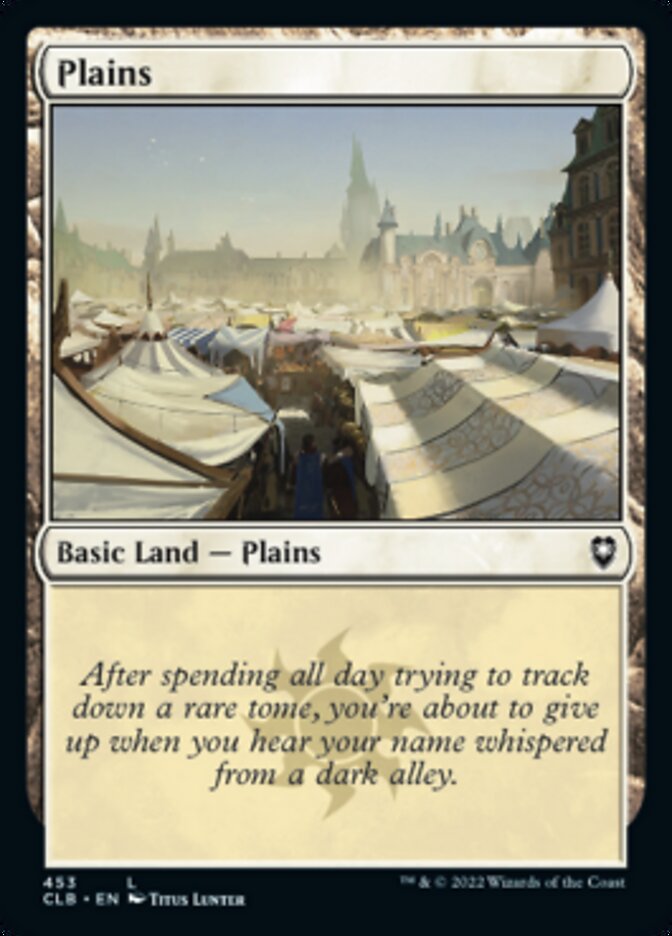 Plains (453) [Commander Legends: Battle for Baldur's Gate] | Exor Games Bridgewater