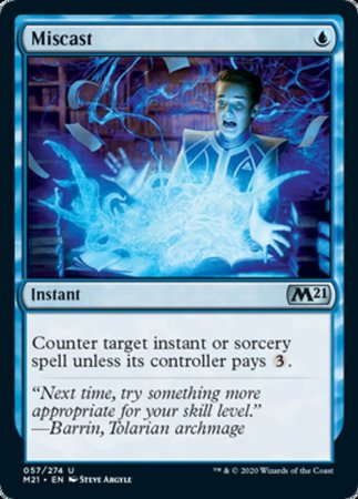 Miscast [Core Set 2021] | Exor Games Bridgewater