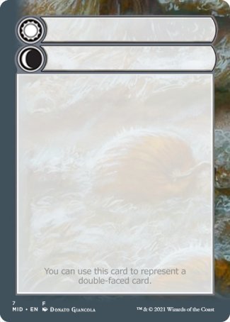 Helper Card (7/9) [Innistrad: Midnight Hunt Tokens] | Exor Games Bridgewater