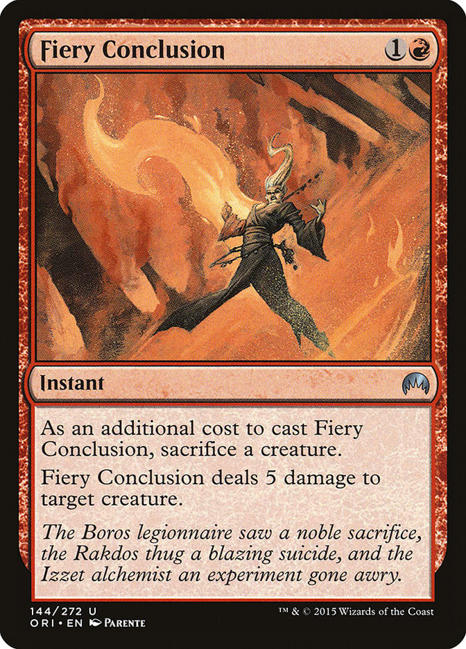 Fiery Conclusion [Magic Origins] | Exor Games Bridgewater