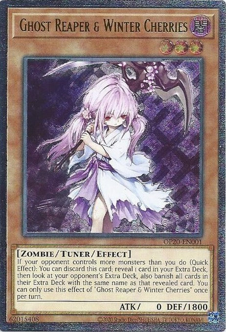 Ghost Reaper & Winter Cherries [OP20-EN001] Ultimate Rare | Exor Games Bridgewater