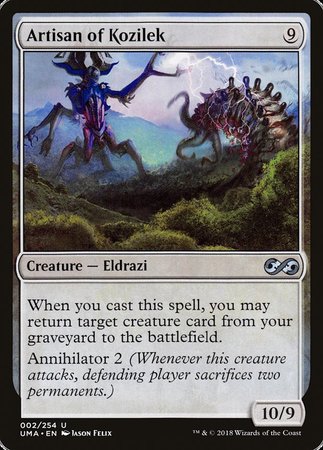 Artisan of Kozilek [Ultimate Masters] | Exor Games Bridgewater