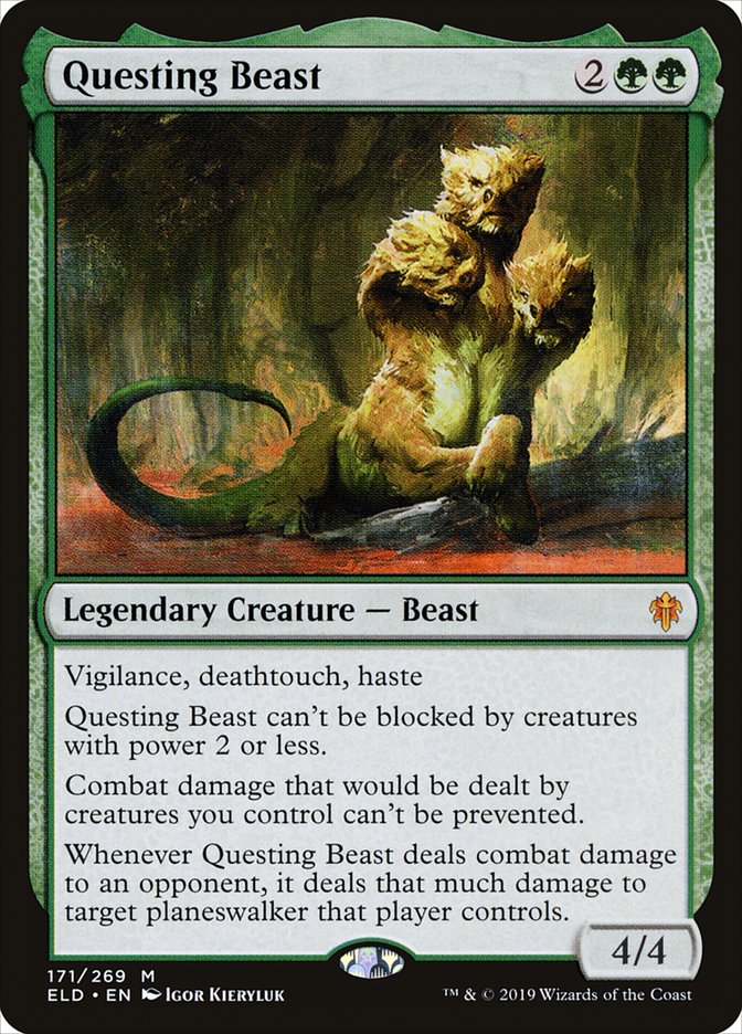 Questing Beast [Throne of Eldraine] | Exor Games Bridgewater