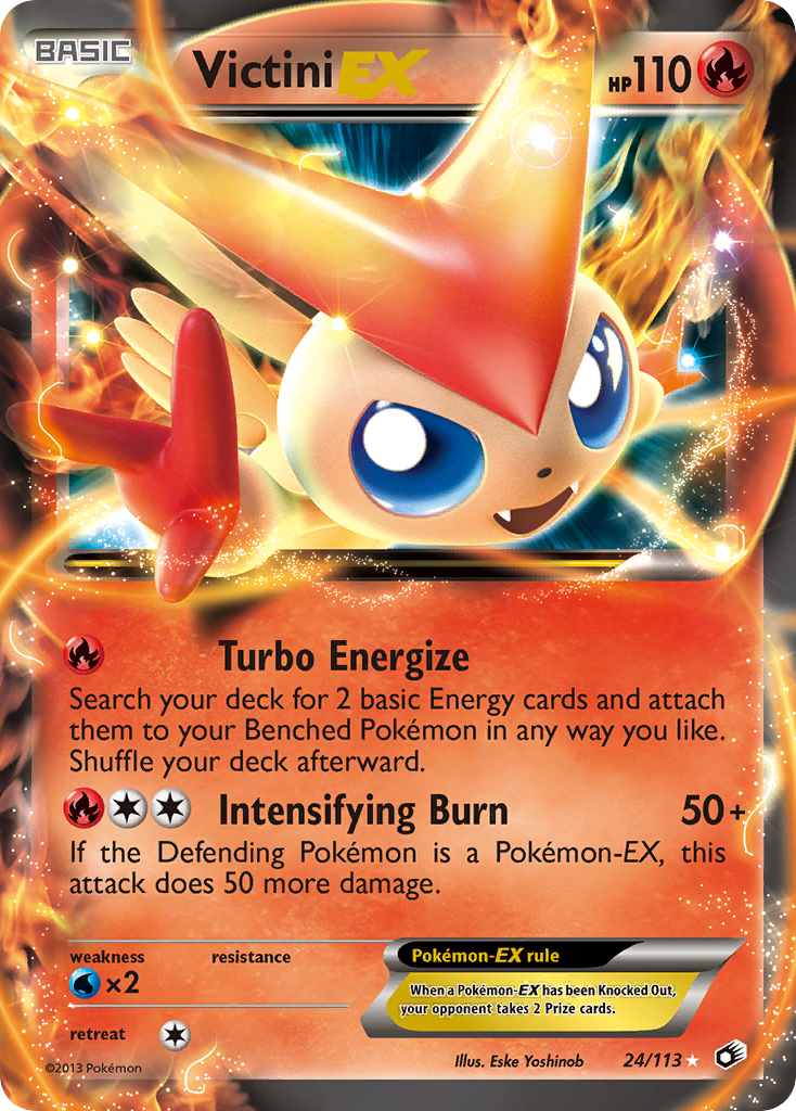 Victini EX (24/113) [Black & White: Legendary Treasures] | Exor Games Bridgewater