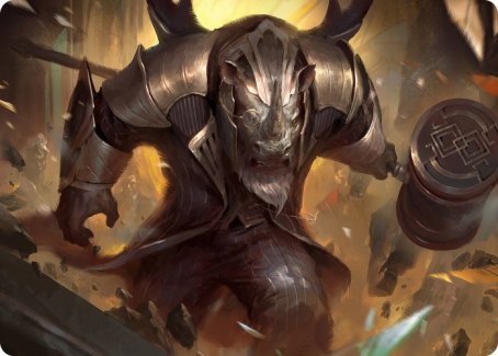 Perrie, the Pulverizer Art Card [Streets of New Capenna Art Series] | Exor Games Bridgewater