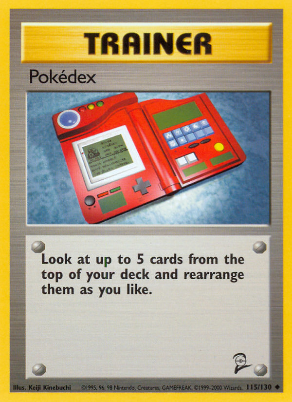 Pokedex (115/130) [Base Set 2] | Exor Games Bridgewater