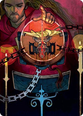 Sign in Blood Art Card [Strixhaven: School of Mages Art Series] | Exor Games Bridgewater