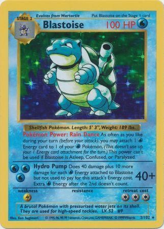 Blastoise (2/102) [Base Set Shadowless Unlimited] | Exor Games Bridgewater