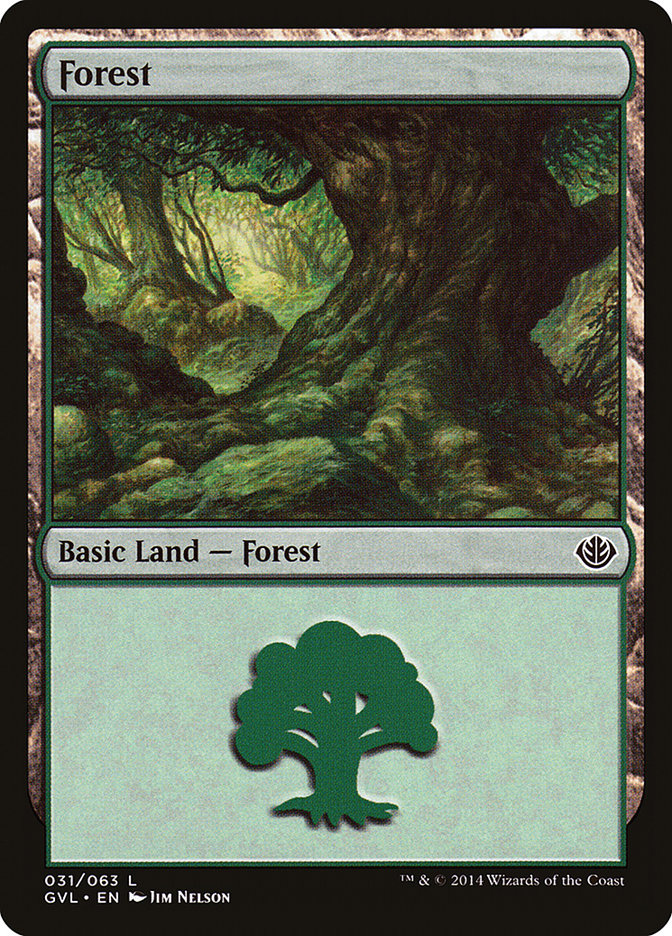 Forest (31) (Garruk vs. Liliana) [Duel Decks Anthology] | Exor Games Bridgewater