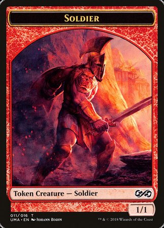 Soldier Token [Ultimate Masters Tokens] | Exor Games Bridgewater