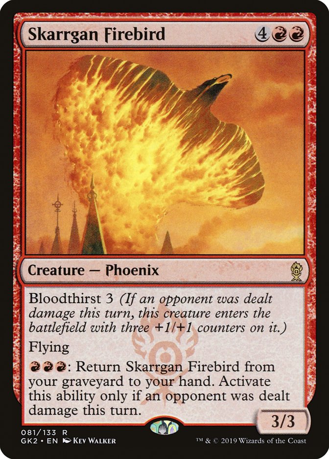 Skarrgan Firebird [Ravnica Allegiance Guild Kit] | Exor Games Bridgewater