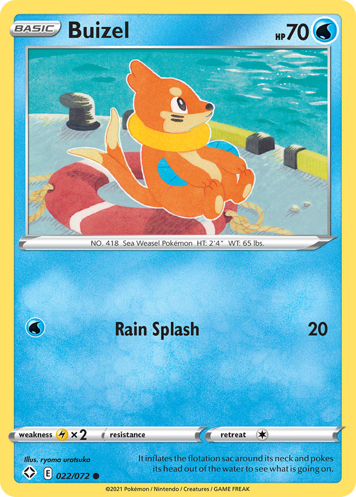 Buizel (022/072) [Sword & Shield: Shining Fates] | Exor Games Bridgewater