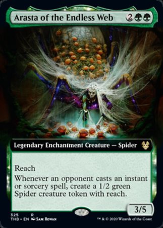 Arasta of the Endless Web (Extended Art) [Theros Beyond Death] | Exor Games Bridgewater