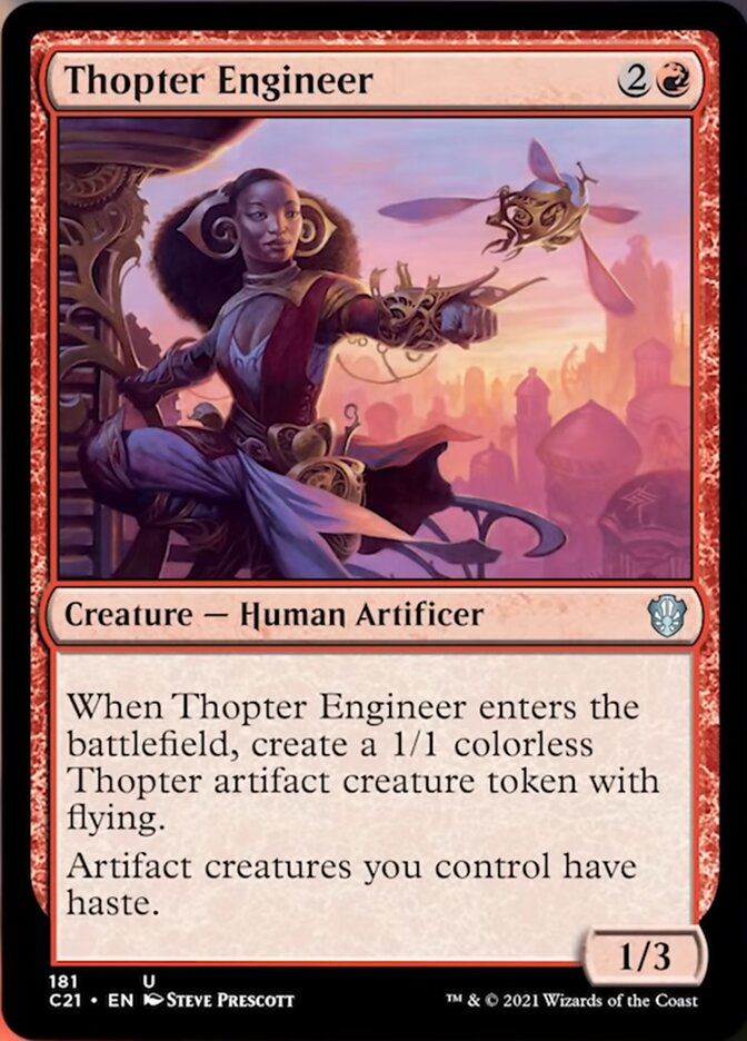 Thopter Engineer [Commander 2021] | Exor Games Bridgewater