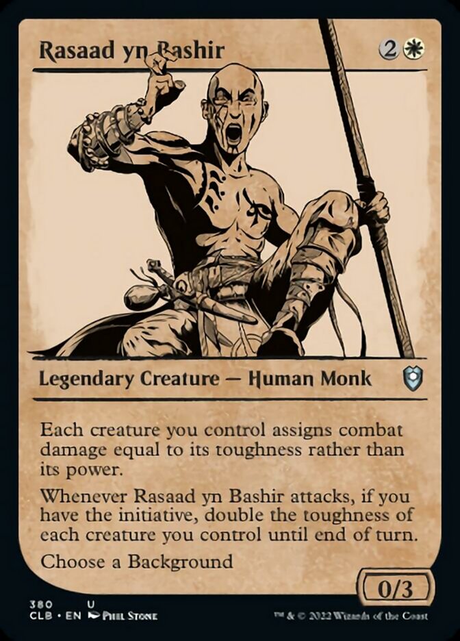 Rasaad yn Bashir (Showcase) [Commander Legends: Battle for Baldur's Gate] | Exor Games Bridgewater