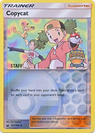 Copycat (127/168) (Regional Championship Promo Staff) [Sun & Moon: Celestial Storm] | Exor Games Bridgewater