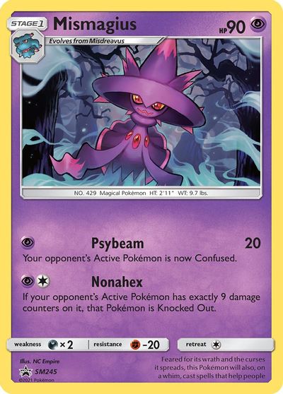 Mismagius (SM245) [Sun & Moon: Black Star Promos] | Exor Games Bridgewater