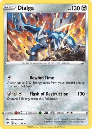 Dialga (121/185) (Theme Deck Exclusive) [Sword & Shield: Vivid Voltage] | Exor Games Bridgewater