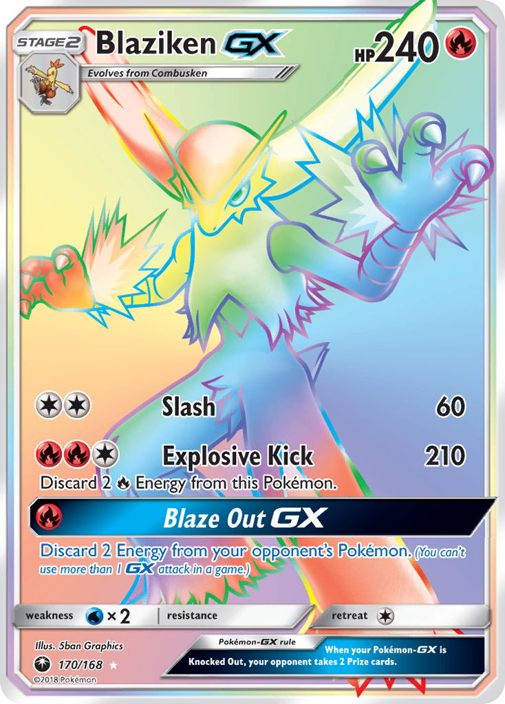 Blaziken GX (170/168) [Sun & Moon: Celestial Storm] | Exor Games Bridgewater