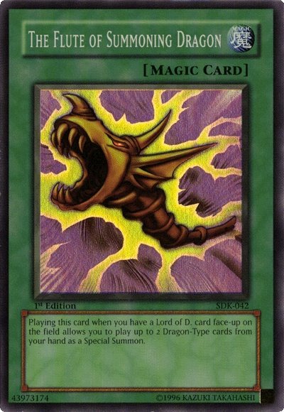 The Flute of Summoning Dragon [SDK-042] Super Rare | Exor Games Bridgewater