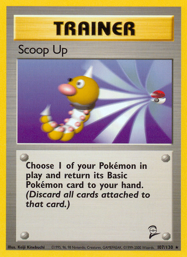 Scoop Up (107/130) [Base Set 2] | Exor Games Bridgewater