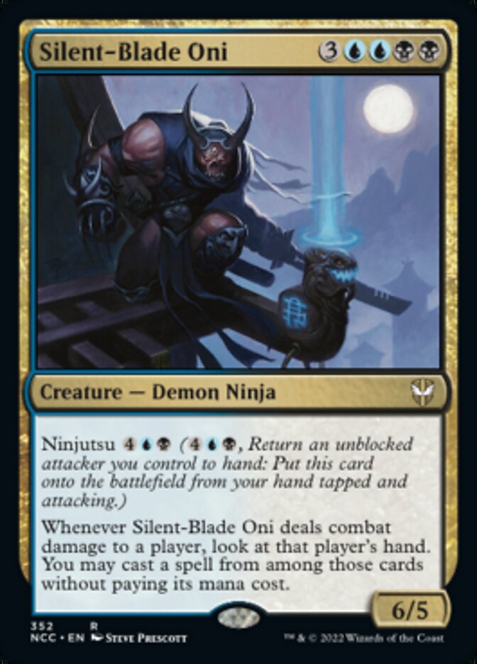 Silent-Blade Oni [Streets of New Capenna Commander] | Exor Games Bridgewater