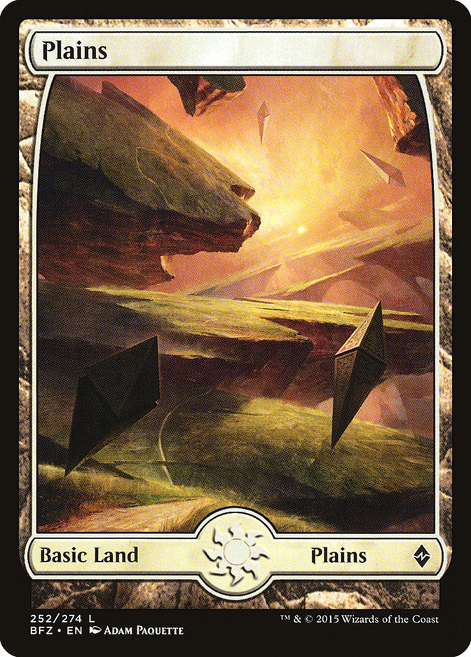 Plains (252) [Battle for Zendikar] | Exor Games Bridgewater