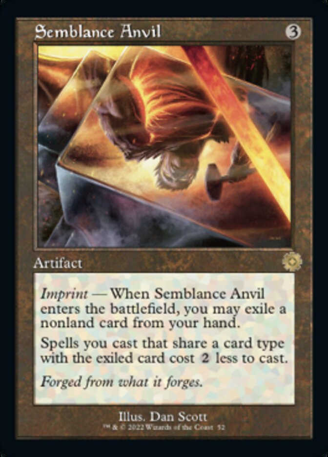 Semblance Anvil (Retro) [The Brothers' War Retro Artifacts] | Exor Games Bridgewater