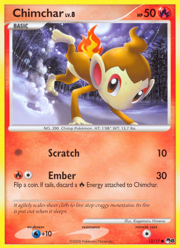 Chimchar (12/17) [POP Series 8] | Exor Games Bridgewater