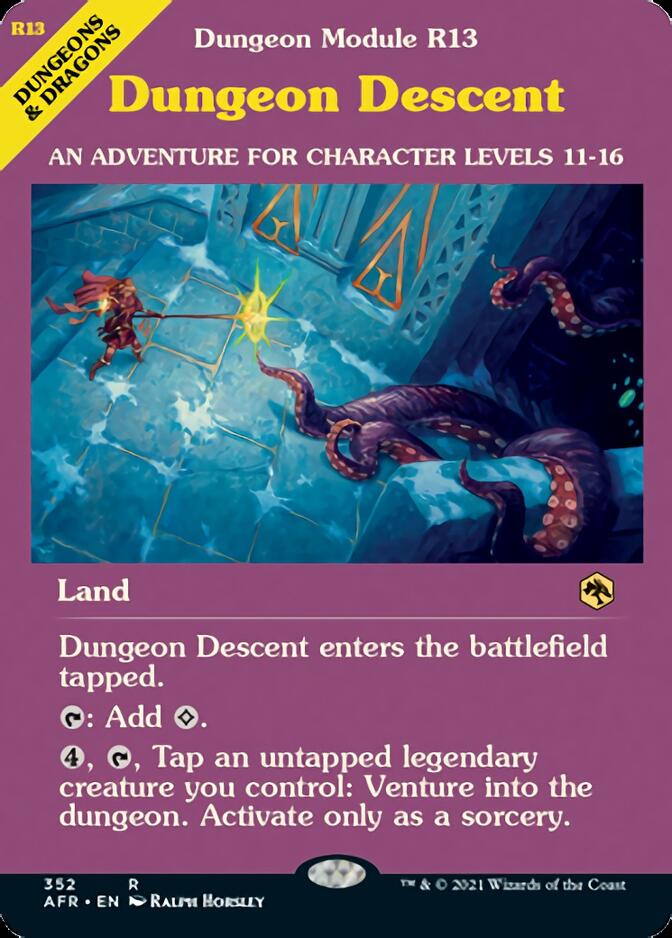 Dungeon Descent (Dungeon Module) [Dungeons & Dragons: Adventures in the Forgotten Realms] | Exor Games Bridgewater