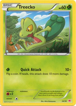 Treecko (24/30) [XY: Trainer Kit 2 - Latias] | Exor Games Bridgewater