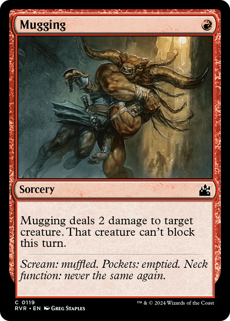 Mugging [Ravnica Remastered] | Exor Games Bridgewater