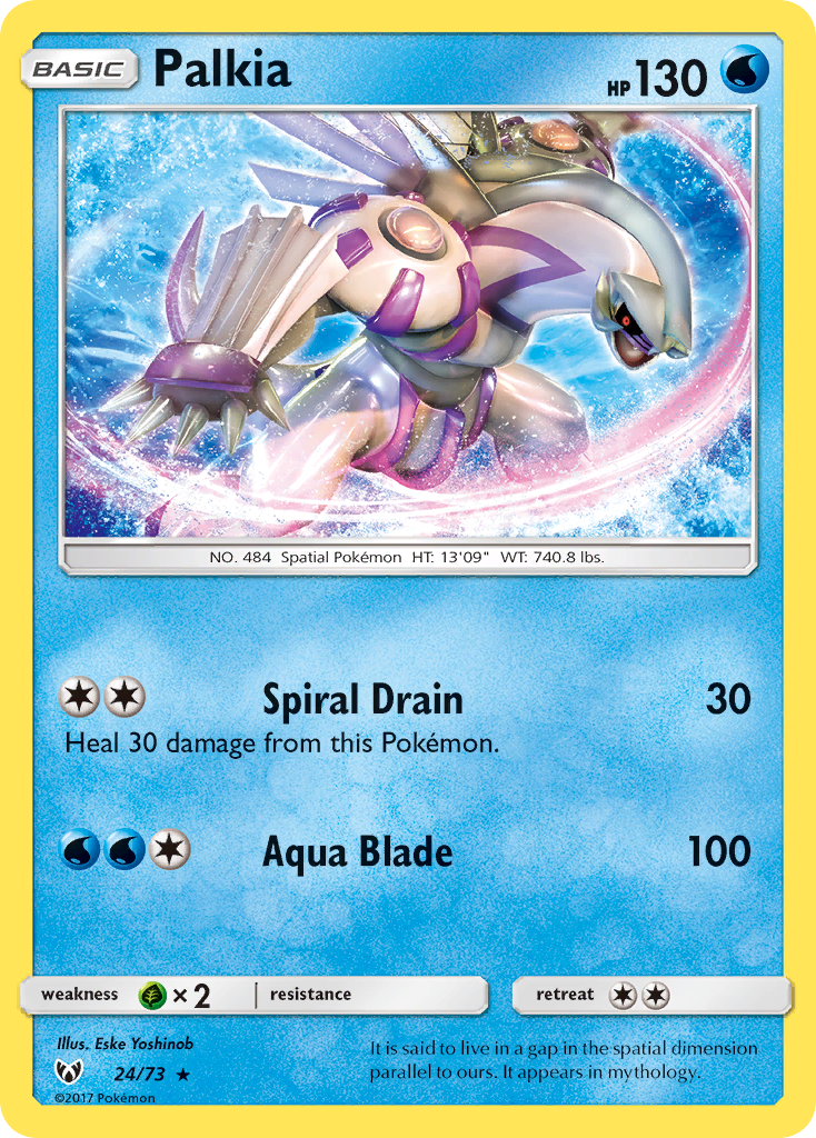 Palkia (24/73) [Sun & Moon: Shining Legends] | Exor Games Bridgewater