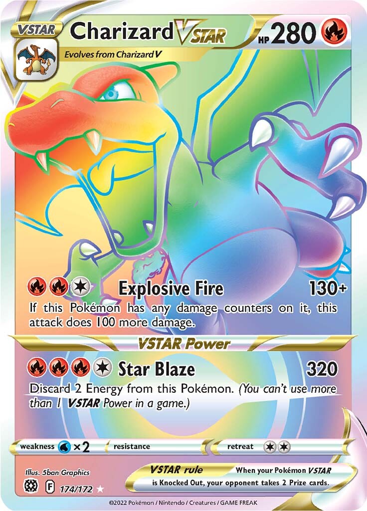 Charizard VSTAR (174/172) [Sword & Shield: Brilliant Stars] | Exor Games Bridgewater