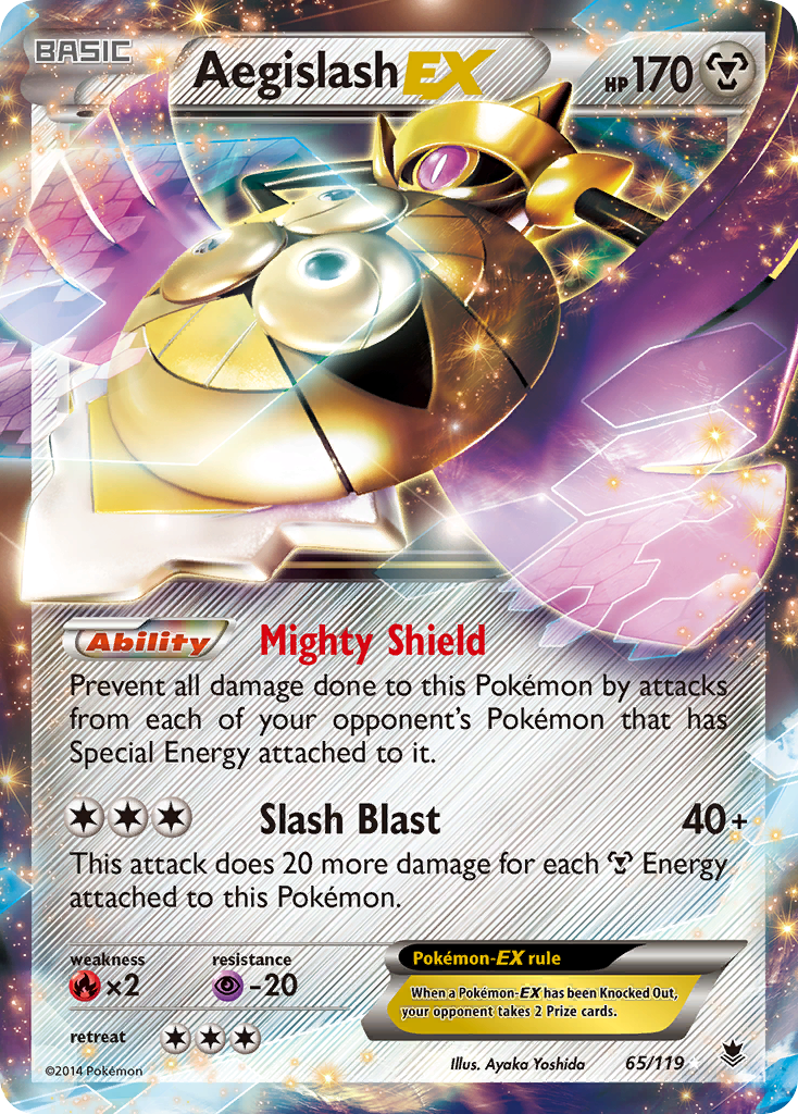 Aegislash EX (65/119) [XY: Phantom Forces] | Exor Games Bridgewater