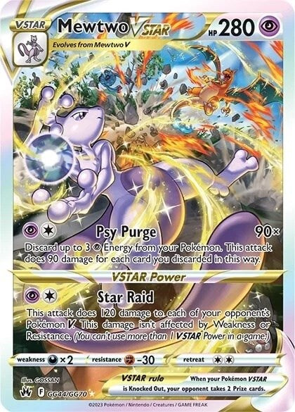 Mewtwo VSTAR (GG44/GG70) [Sword & Shield: Crown Zenith] | Exor Games Bridgewater