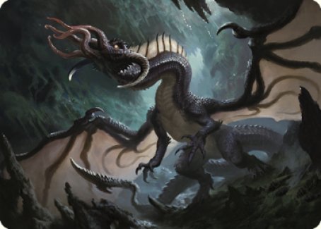 Brainstealer Dragon Art Card [Commander Legends: Battle for Baldur's Gate Art Series] | Exor Games Bridgewater