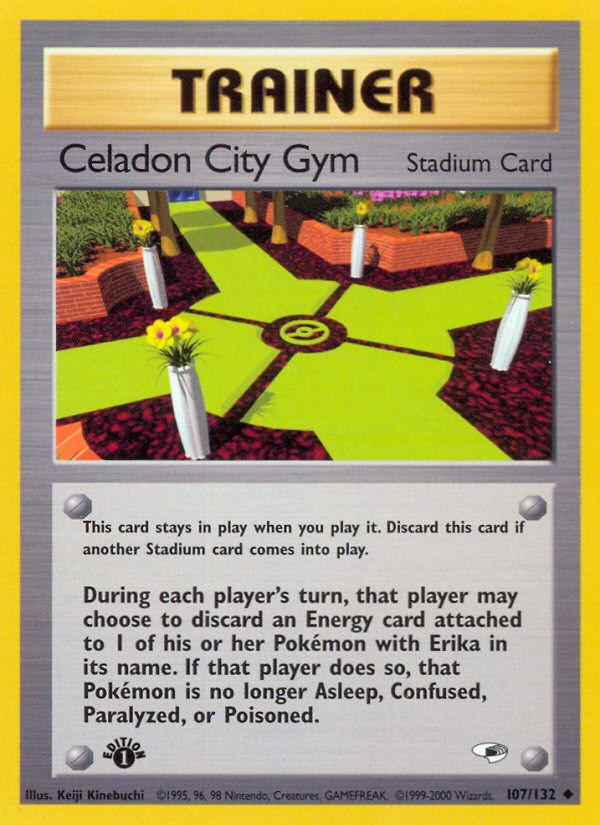 Celadon City Gym (107/132) [Gym Heroes 1st Edition] | Exor Games Bridgewater