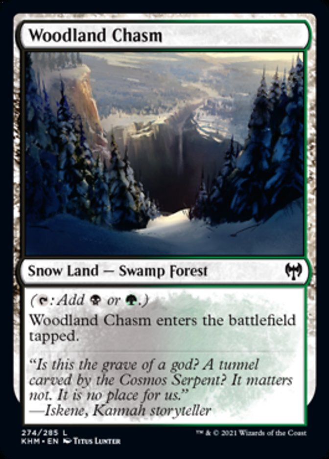 Woodland Chasm [Kaldheim] | Exor Games Bridgewater