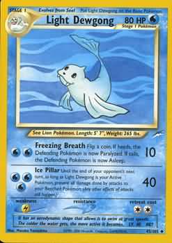 Light Dewgong (45/105) [Neo Destiny Unlimited] | Exor Games Bridgewater