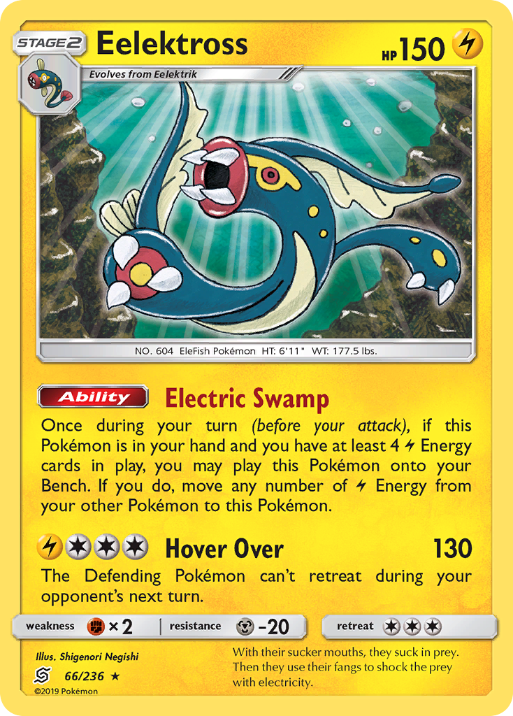 Eelektross (66/236) [Sun & Moon: Unified Minds] | Exor Games Bridgewater