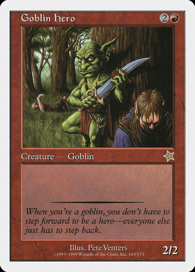 Goblin Hero [Starter 1999] | Exor Games Bridgewater