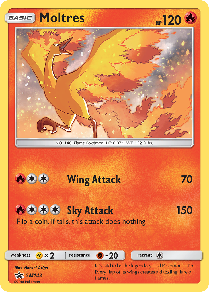 Moltres (SM143) [Sun & Moon: Black Star Promos] | Exor Games Bridgewater