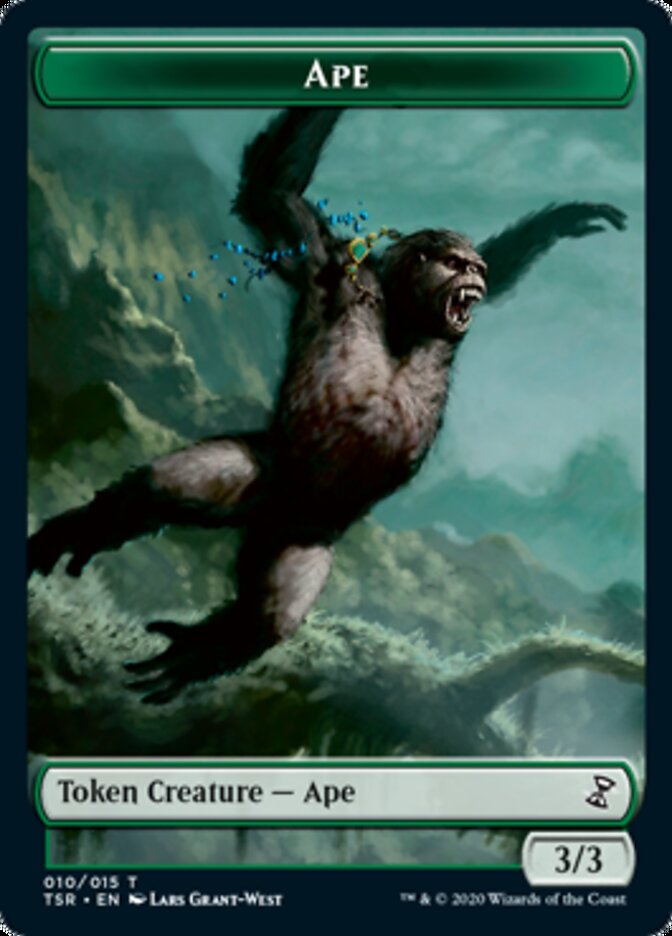 Ape Token [Time Spiral Remastered Tokens] | Exor Games Bridgewater