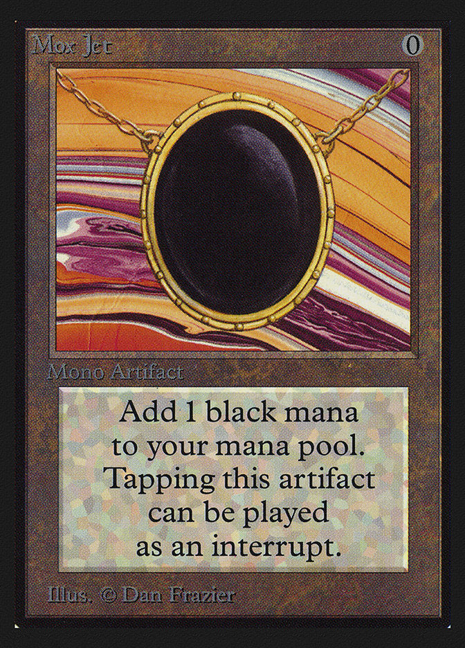 Mox Jet (Black Stone) [International Collectors’ Edition] | Exor Games Bridgewater