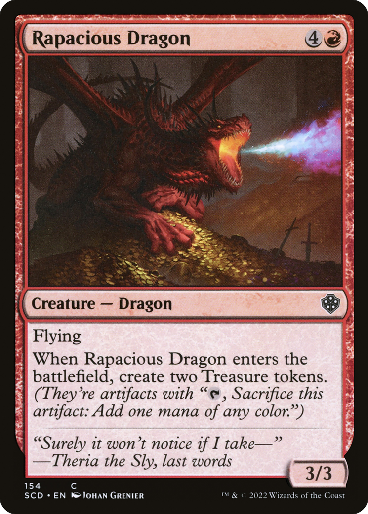 Rapacious Dragon [Starter Commander Decks] | Exor Games Bridgewater