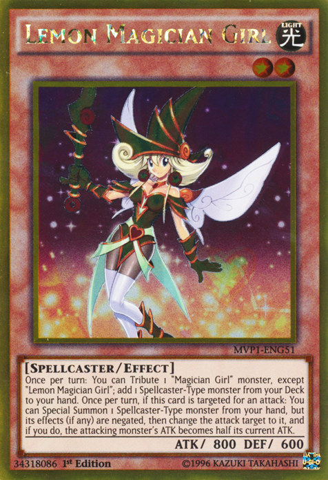 Lemon Magician Girl [MVP1-ENG51] Gold Rare | Exor Games Bridgewater