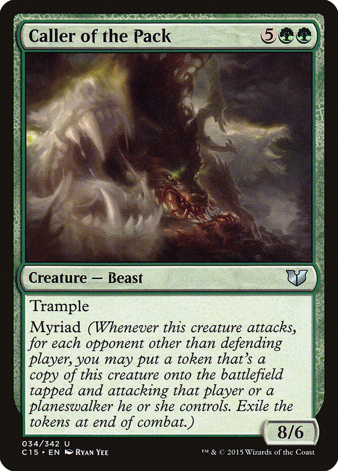 Caller of the Pack [Commander 2015] | Exor Games Bridgewater
