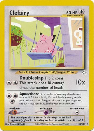 Clefairy (30/111) [Neo Genesis Unlimited] | Exor Games Bridgewater